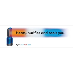 Quạt không cánh nóng và mát kèm màng lọc không khí - Dyson Pure Hot & Cool