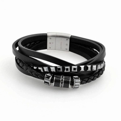 Vòng tay bằng da Swarovski