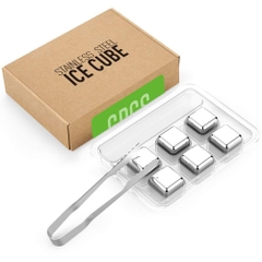 Đá lạnh Kollea Stainless Steel Reusable Ice Cubes