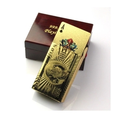 Bộ bài Tây cao cấp 999.9 Gold Playing Cards