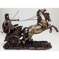 Tượng chiến binh Achilles cưỡi ngựa xông trận