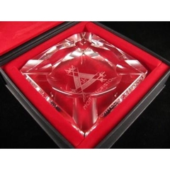 Gạt tàn cigar Montecristo Signature Crystal Ashtray