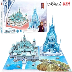 Bộ xếp hình 3D Frozen II Arendelle & Ice Castle