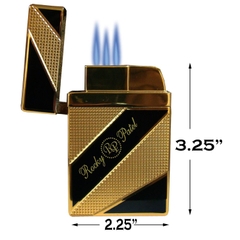 Bật lửa cigar để bàn Rocky Patel Torcia - 3 ngòi