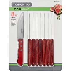 Bộ dao cắt bít tết Tramontina PROLine 8 chiếc Steak Knives