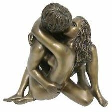 Tượng cặp đôi khỏa thân nghệ thuật Anniversary Bronze Sculpture