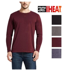 Áo giữ nhiệt thoáng khí 32 Degrees Haet Men's Crew Neck Long Sleeve