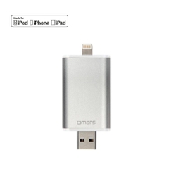 USB cho iPhone, iPad: Omars 64GB Mobile Flash Drive with Lightning Connector