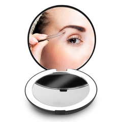 Gương trang điểm - Fancii LED Lighted Travel Makeup Mirror, 1x/10x Magnification