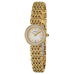 Đồng hồ đeo tay cho nữ Bulova Diamond Petite Classic Watch