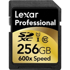 Thẻ nhớ máy ảnh cao cấp Lexar Pro 600x 256GB SDXC UHS-I