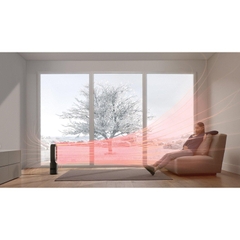 Quạt không cánh nóng và mát Dyson AM05 Hot + Cool