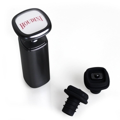 Bộ hút chân không cho rượu vang Metrokane Houdini Wine Preserver Vacuum Pump with 2 Stoppers