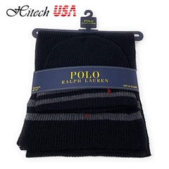 Bộ Khăn Và Mũ Len Polo Ralph Lauren 2 Mảnh, Free Size