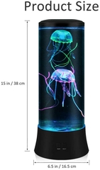 Đèn thủy sinh sứa EDIER LED Fantasy Jellyfish Lava Lamp