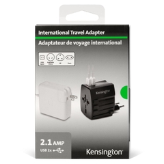 Ổ cắm điện đa năng Kensington International Travel Adapter with dual USB Charger