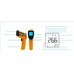 Máy đo nhiệt từ xa Nubee Infrared Thermometer NUB8380H