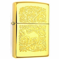 Bật lửa Zippo Original Windproof Camel Gold 22k