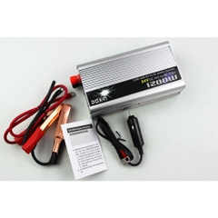 Thiết bị chuyển điện trên ô tô Doxin Automate Car 1200W 12V to 220V Power Inverter