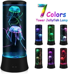 Đèn thủy sinh sứa EDIER LED Fantasy Jellyfish Lava Lamp