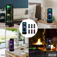 Đèn thủy sinh sứa EDIER LED Fantasy Jellyfish Lava Lamp