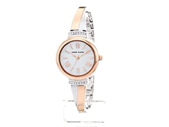 Set Đồng hồ đeo tay và vòng tay cho nữ Anne Klein Women's Swarovski Crystal Accented Rose Gold