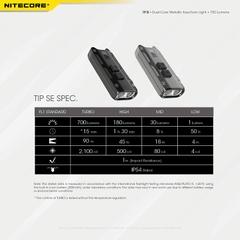 Đèn pin Nitecore TIP SE Keychain 700 lumens