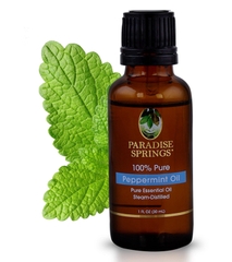 Lọ tinh dầu Paradise Springs Peppermint Oil - 1 oz (30 mL)