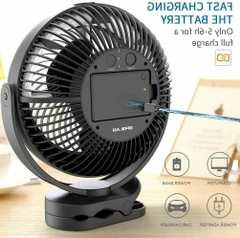 Quạt phun sương làm mát hoạt động bằng pin OPOLAR 10000mAh