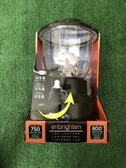 Đèn bão Enbrighten LED Camping/Emergency Lantern, USB, Batt Powered, 800 Lumen