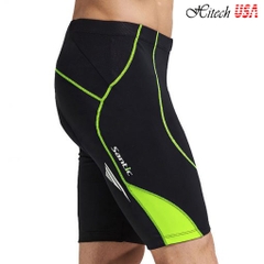 Quần short đi xe đạp có đệm nam Santic Genting Green