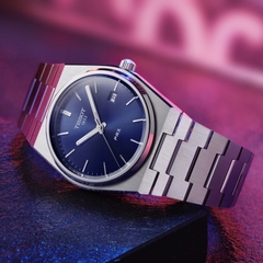 Đồng hồ nam cao cấp Tissot stainless steel case Dress Watch Grey