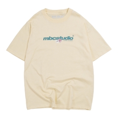 M.B.C Cherry Blossom T-Shirt - Cream