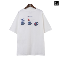 Champion, Heritage Graphics C Logo (123) T-Shirt - White
