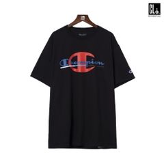 Champion, Graphic Print Tee - Black