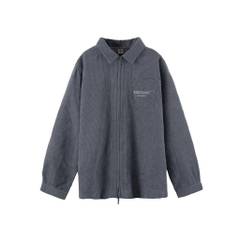 M.B.C Two-way Zipper Collar Jacket - Gray