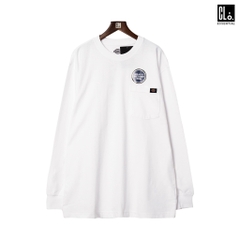 Dickies, Long Sleeve Heavyweight Crew Neck Shirt - White