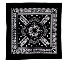 TRIBAL TURBAN - BLACK