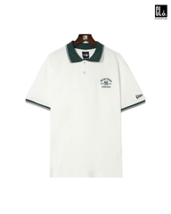 NEW ERA, AP MLB POLO BASIC MIX LOGO NEYYAN - WHITE/GREEN