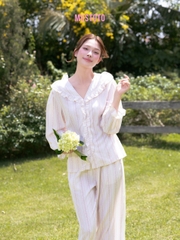 MB99 | Bộ Mặc Nhà Pijama Lyocell Quần Dài Thu Đông
