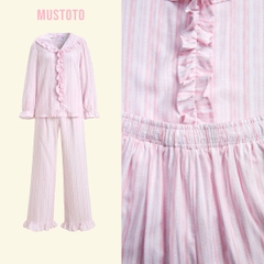 MB99 | Bộ Mặc Nhà Pijama Lyocell Quần Dài Thu Đông