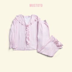 MB99 | Bộ Mặc Nhà Pijama Lyocell Quần Dài Thu Đông