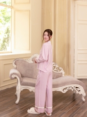 MB98 | Bộ Mặc Nhà Pijama Lyocell Thu Đông Quần Dài