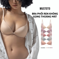 MA68 | MUSTOTO Áo Lót Nữ Mút Mỏng Không Gọng