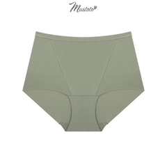 MQ09 | MUSTOTO Quần Lót Nữ Trơn Mỏng Lưng Cao Ôm Bụng