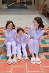 MB8901 | MUSTOTO Bộ Pyjama Mặc Nhà Cho Bé Mặc Đôi Cùng Mẹ