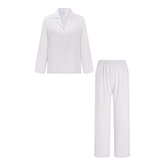 [EASY LYOCELL] Bộ Mặc Nhà Pijama Sọc Vải Lyocell Mềm Mát (MB89)