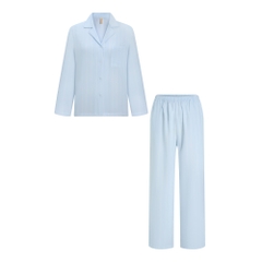 [EASY LYOCELL] Bộ Mặc Nhà Pijama Sọc Vải Lyocell Mềm Mát (MB89)