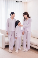 MB8901 | MUSTOTO Bộ Pyjama Mặc Nhà Cho Bé Mặc Đôi Cùng Mẹ