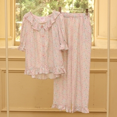 MB97 | Bộ Mặc Nhà Pijama Lyocell Quần Dài Thu Đông